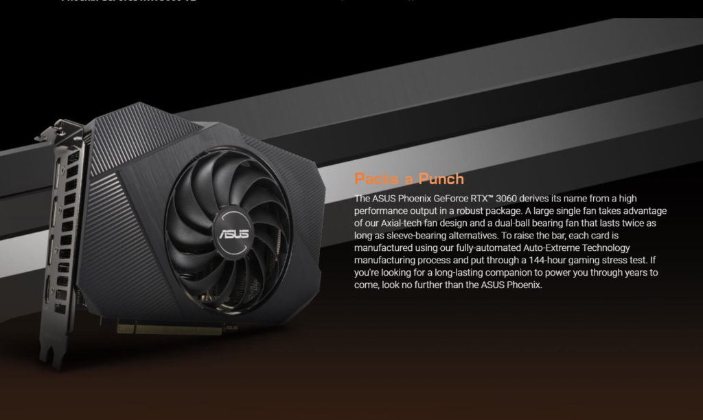 Banner Phoenix GeForce RTX 3060 V2