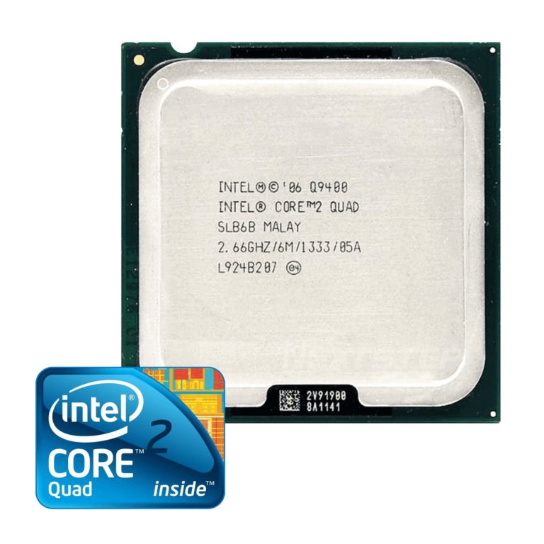 (มือสอง) CPU Intel Core 2 Quad Q9400 2.66GHz Cache 6M / 4Core / Base