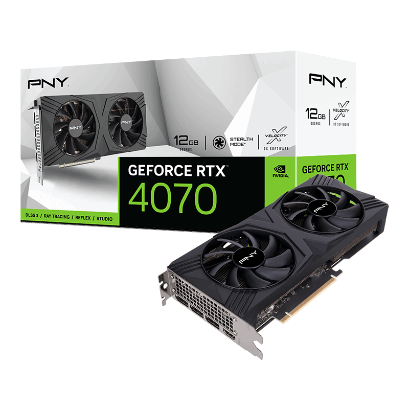 Pny Geforce Rtx Gb Verto Led Dual Fan Gb Gddr X