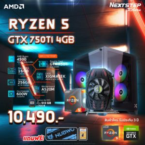 Ryzen 5 4500 + GTX 750 Ti 4GB