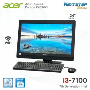 cover web All in one Acer Z4820G i3-7100 @3.9 8 SSD 128GB RW 23.8 tiny