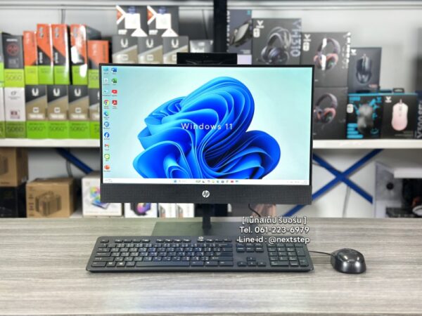 photo aio HP ProOne 600 G5 Core i7 Gen9 Ram 16GB M.2 256GB การ์ดจอ Radeon 535 Display 21.5 (2)