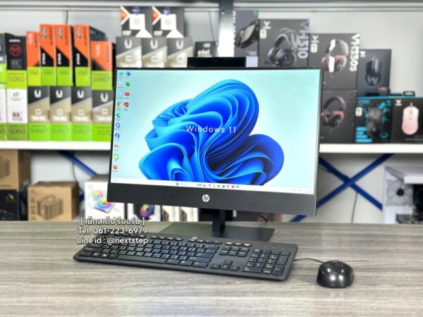 photo aio HP ProOne 600 G5 Core i7 Gen9 Ram 16GB M.2 256GB การ์ดจอ Radeon 535 Display 21.5 (3)