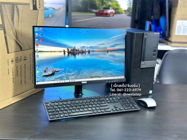 photo PC DeII Optiplex 5050 MT Core i5 6500 Ram 8GB SSD 256GB License Windows 10 Pro Monitor 22 (4)